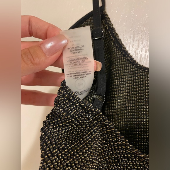 Good American Always Fits Sculpt One Piece Swimsuit Size 3/4 - Picture 8 of 10